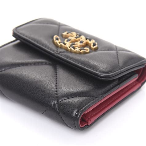 chanel boy small flap wallet price|authentic Chanel lambskin wallet.